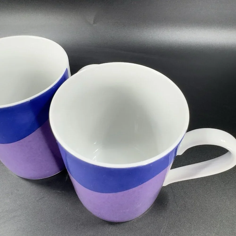 Wawel China Fine Porcelain Coffee Mug Cup Set 2 Mugs Cups Made in Poland Vintage - Picture 7 of 12